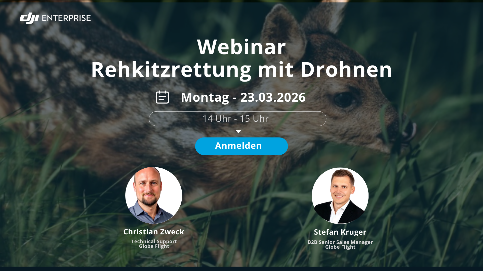 Webinar Rehkitzrettung mit Drohnen