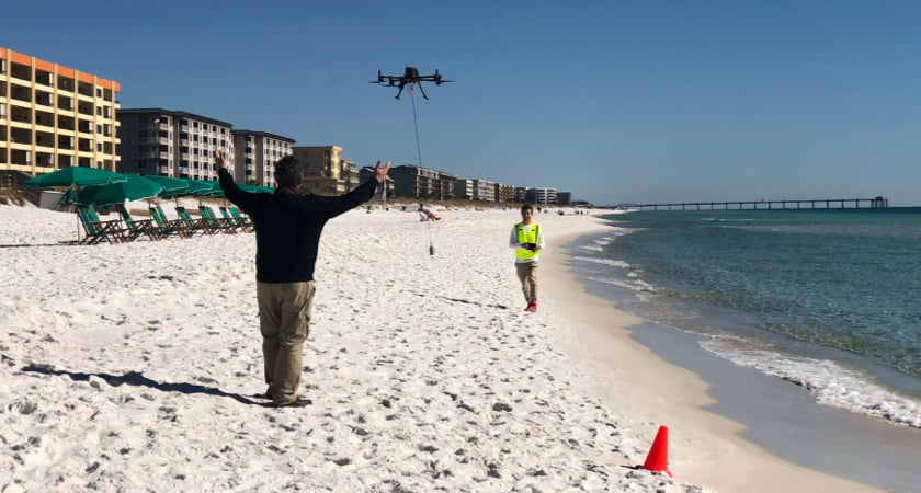 Drone Bathemetry Florida  - M300 RTK 