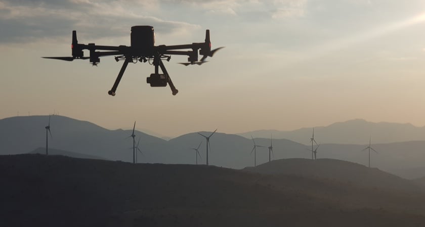 Drone Wind Turbine Inspection M300 H20T