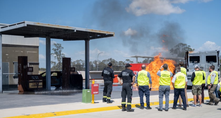 Hands on the Mavic 2 Enterprise Advanced with Fire and Rescue NSW 