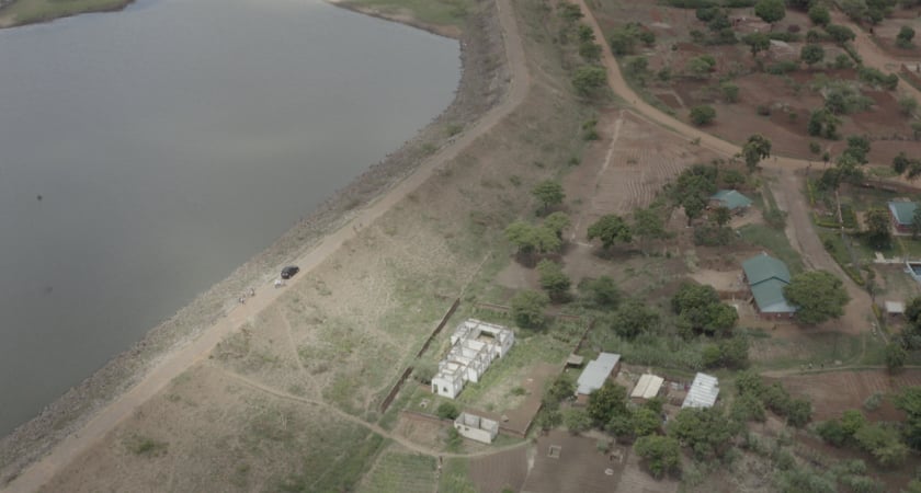 How Drone Data Can Support Targeted Malaria Interventions - Aerial Shot