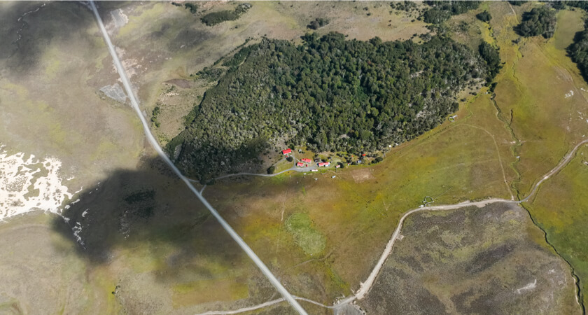 World Conservation Society Chile - Aerial View