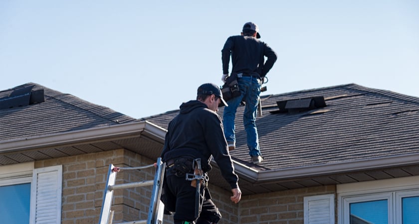 Gefahren der Dachinspektion