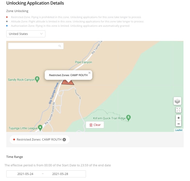 dji unlock altitude zone