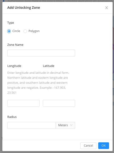 unlock dji authorization zone