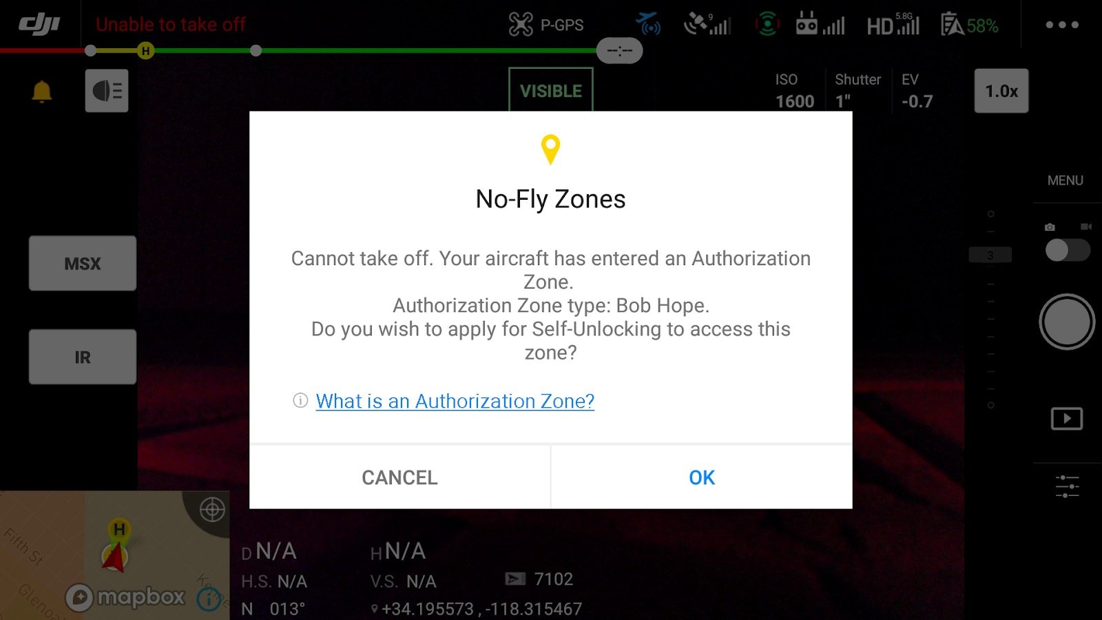 How to Unlock a GEO Zone on Drone