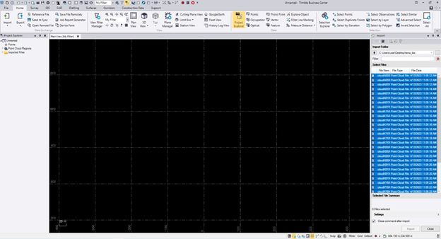 Importing DJI Drone Data into Trimble Business Center - Trimble Import 2