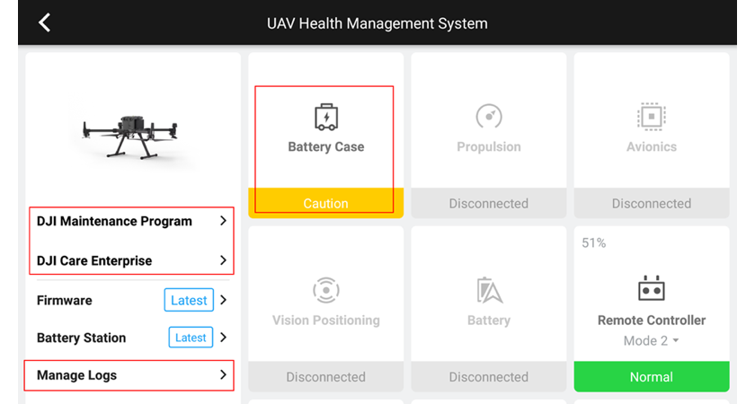 7. UAV Health Management