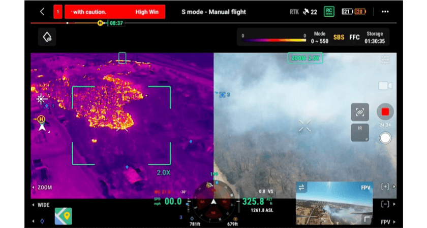 M30T Cleburne Fire - RC Split Screen