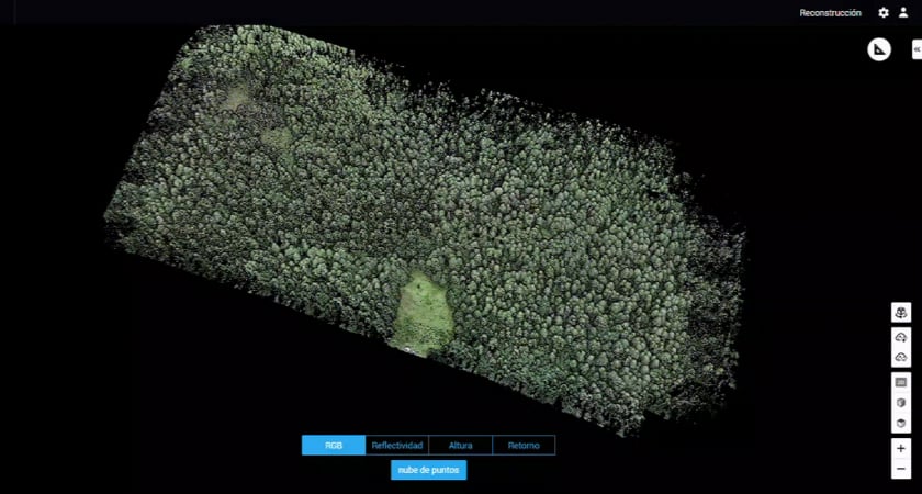 Multispectral and LiDAR Drones Deployed to Protect the Monarch Butterfly - DJI Terra Reconstruction