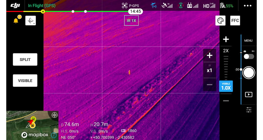 SAR Altitude Guide Sample - 20m Standing IR 30