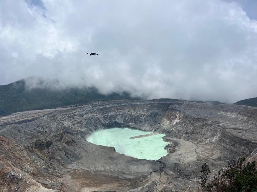 Pilot Profile Ian Godfrey - Mavic 3 Thermal Conducting an IR Survey of Laguna Caliente and the Active Crater