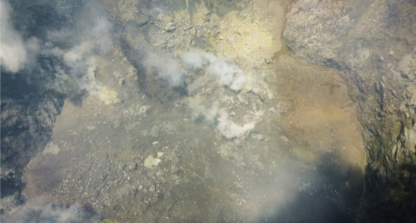 Pilot Profile Ian Godfrey - UAV Perspective of the Crater Floor of the Turrialba Volcano Costa Rica