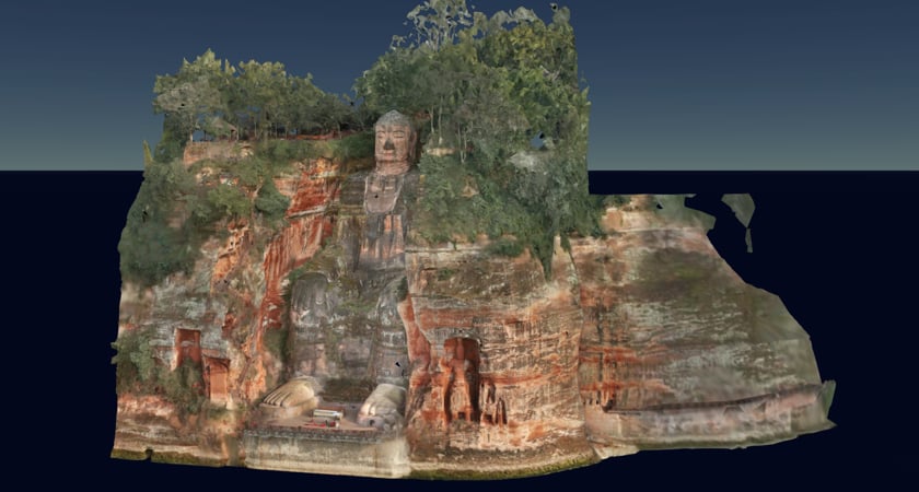 Leshan Buddha 3D Model