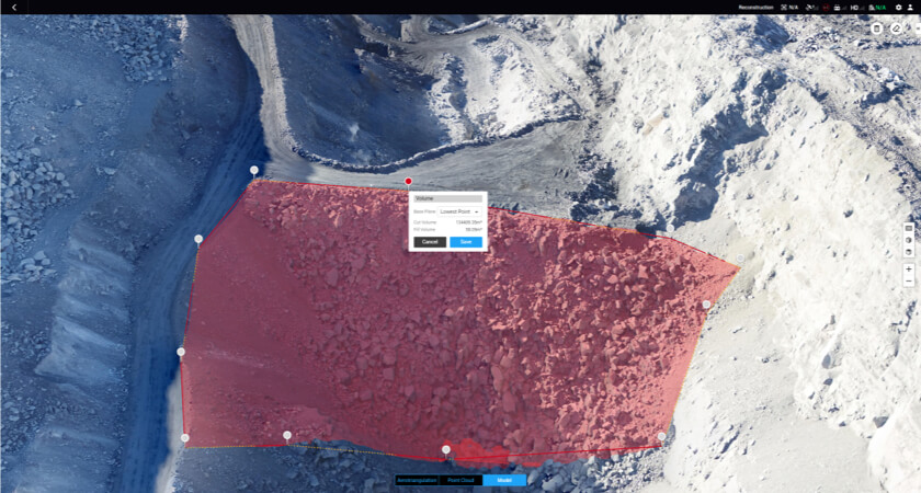 Surveying Drones vs Total Stations - Stockpile Volume Measurement with DJI Terra