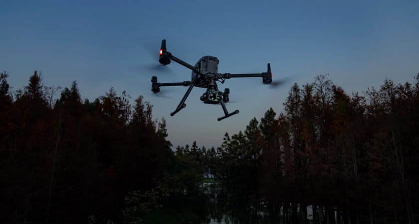 DJI M300 drone Cámara de visión nocturna con iluminación láser IR