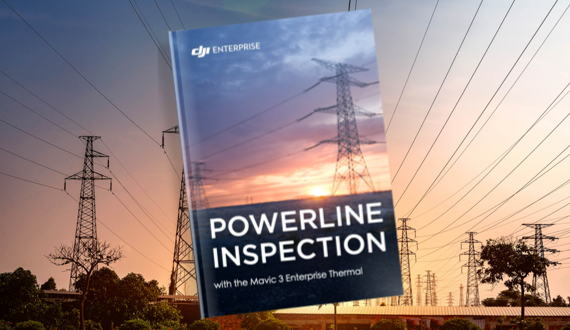 Featured Image - Powerline Inspection with Mavic 3T White Paper