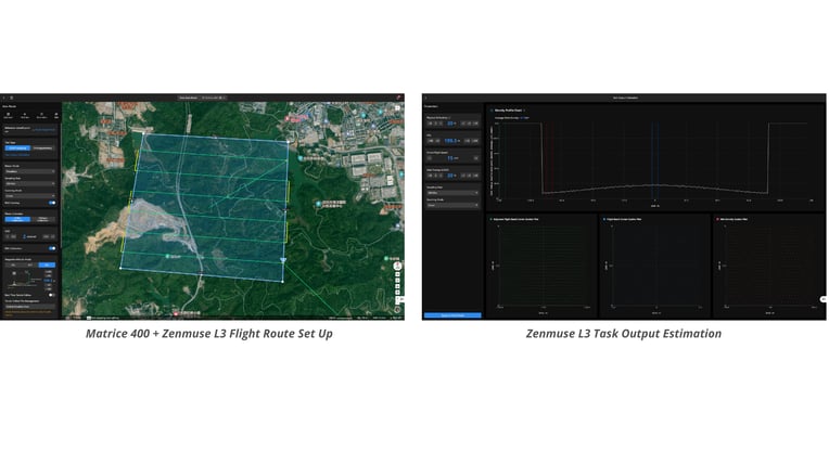 Matrice 400 + Zenmuse L3 Flight Route Set Up-1