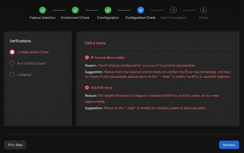 Deployment workflow
