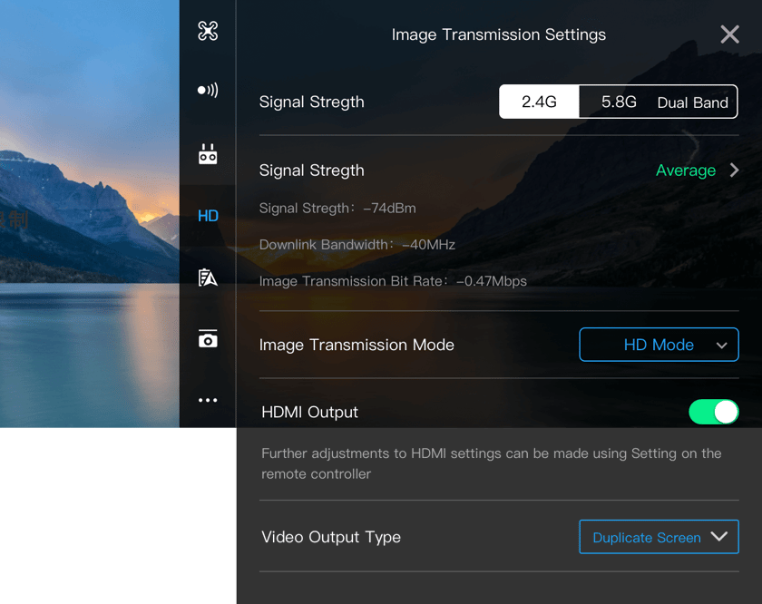 HDMI output switching