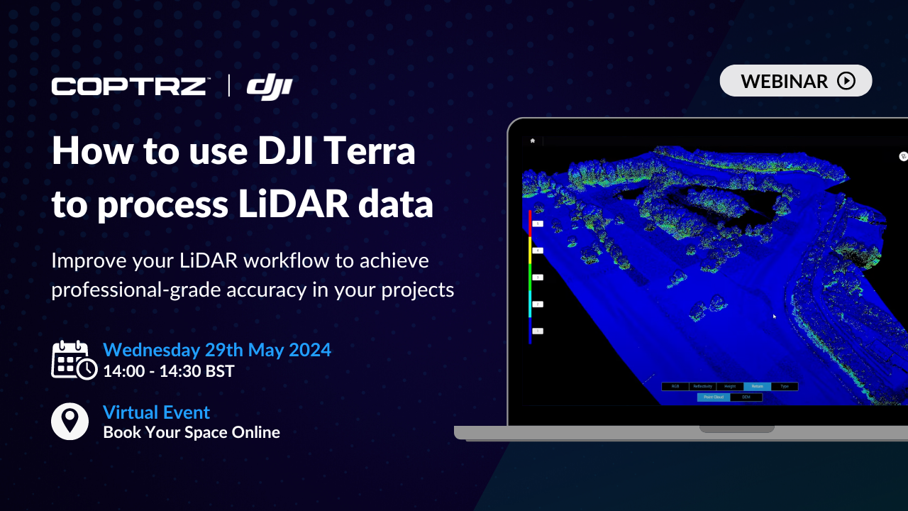 How to use DJI Terra to Process LiDAR Data