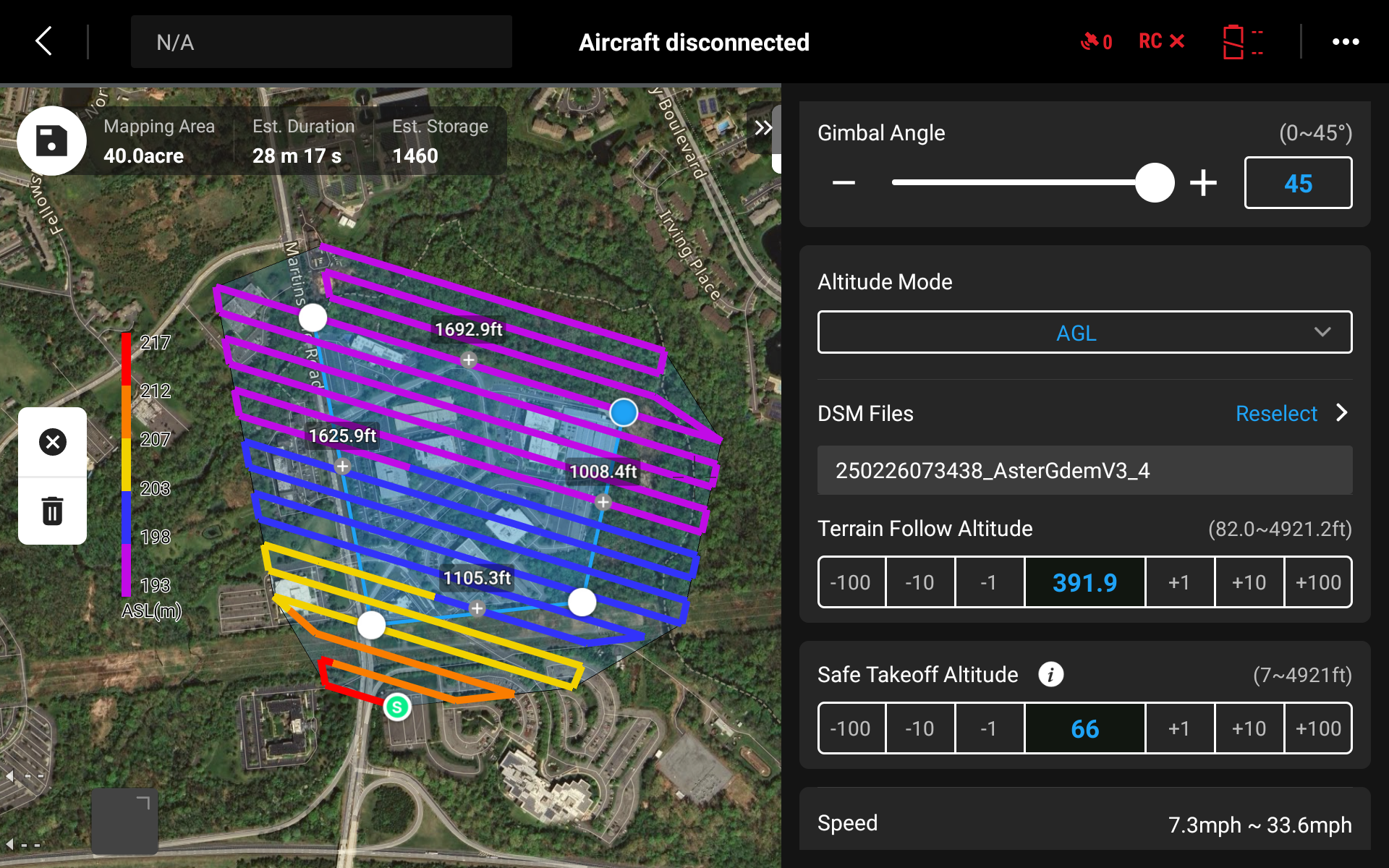 Matrice 350 RTK + Zenmuse P1 Smart Oblique Flight Plan  