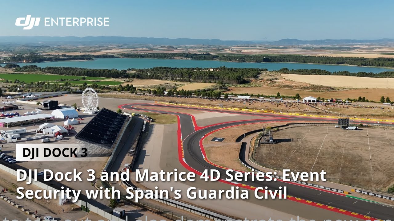 DJI Enterprise official video cover: Guardia Civil, Spain