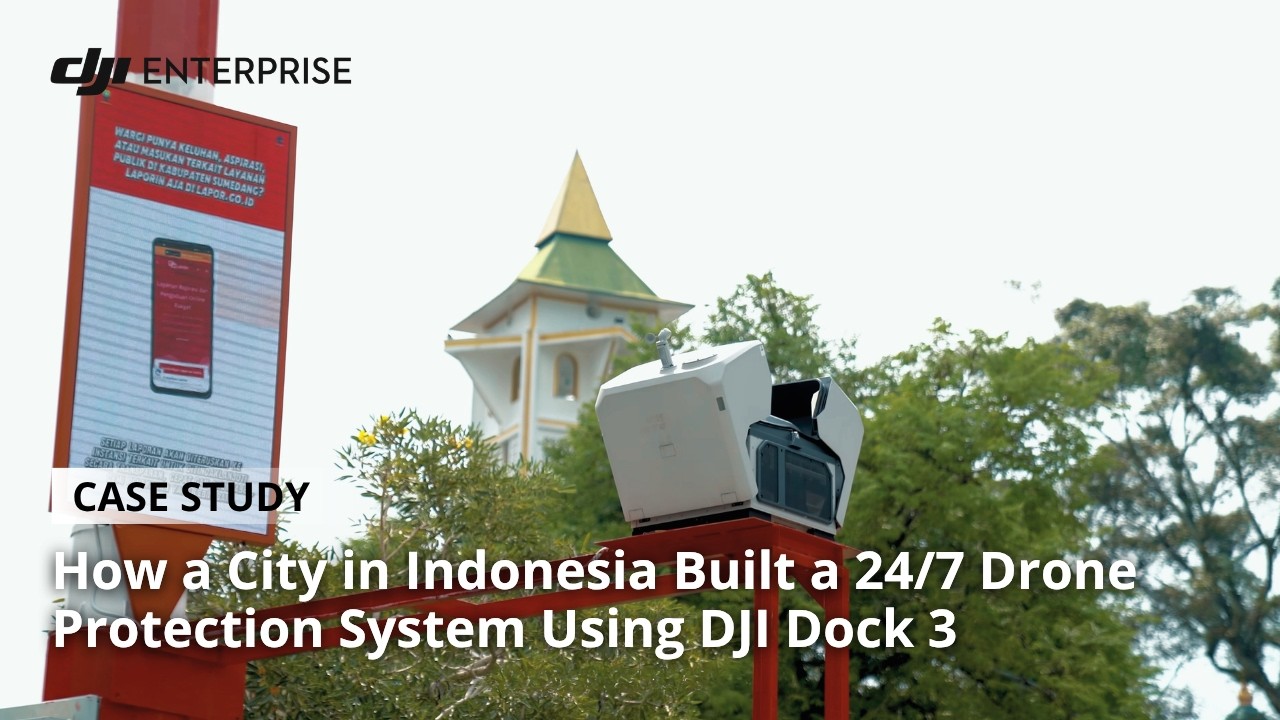 DJI Enterprise official video cover: Sumedang, Indonesia