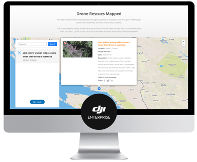 Drone Rescue Map