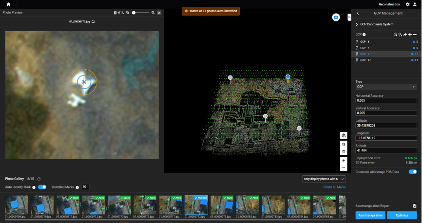 dji phantom 3 measurements Terra 1