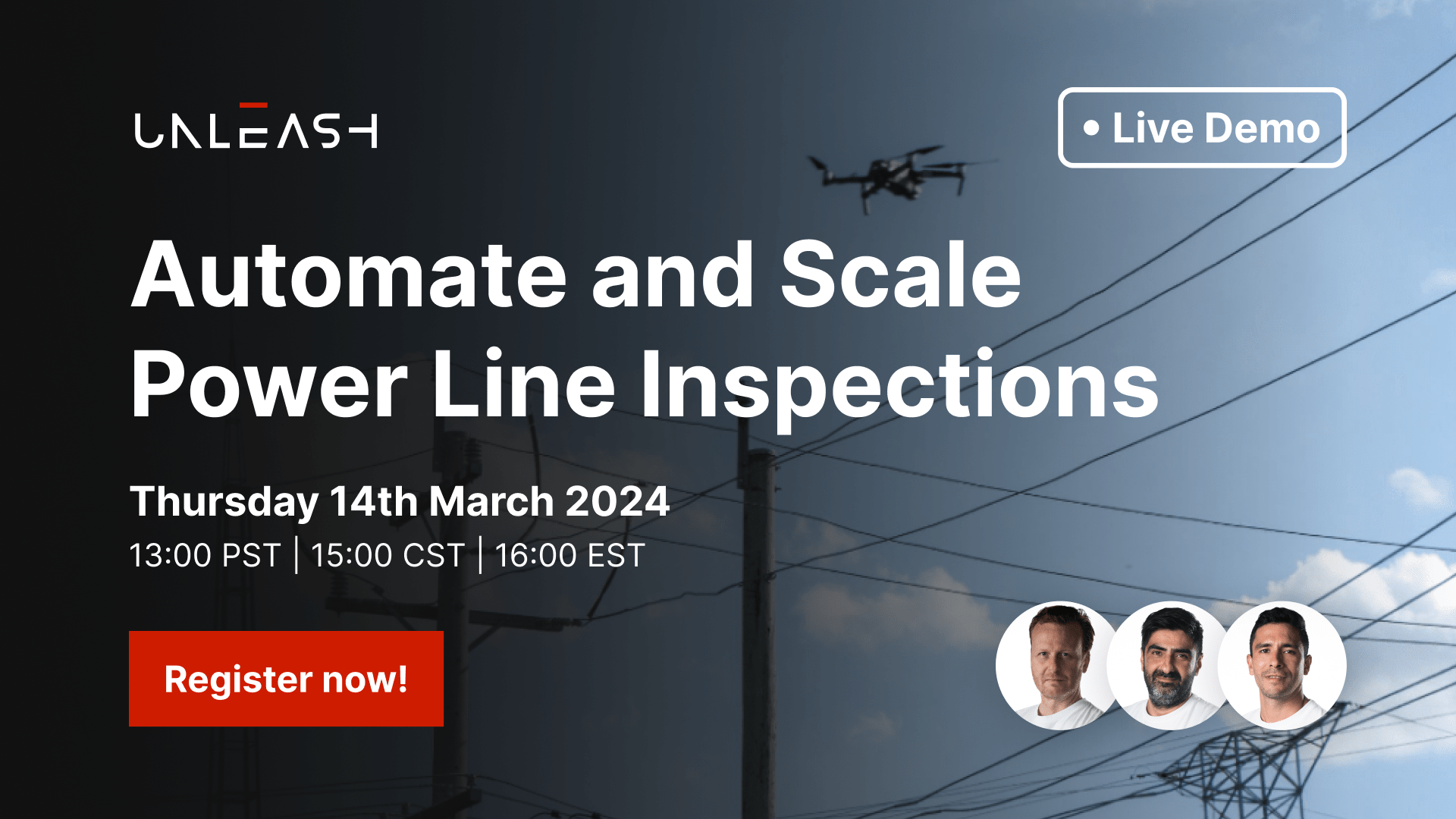 Webinar - Automate and Scale Power Line Inspections