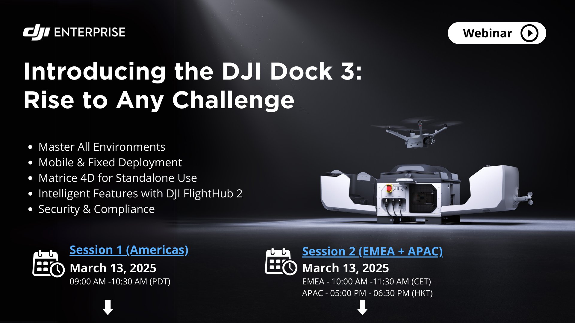DJI Dock 3 Webinar